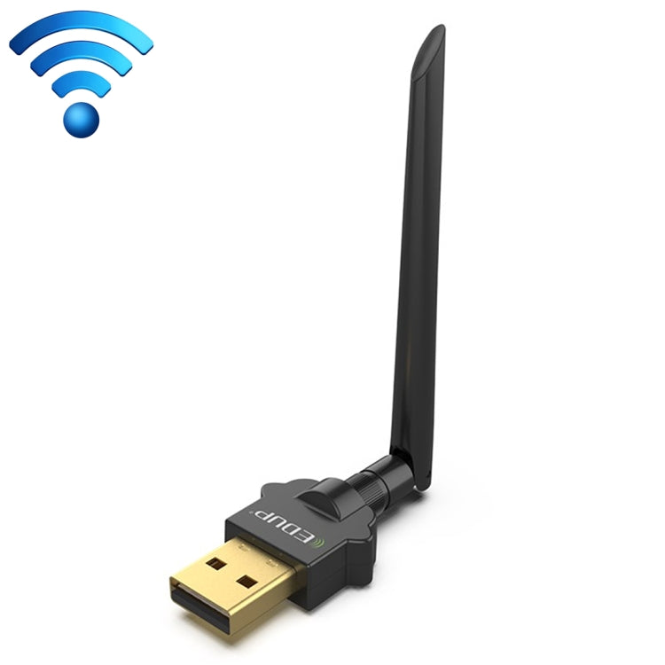 Lisslune | EDUP EP-AC1669 AC1300Mbps 2.4GHz & 5.8GHz Dual Band USB WiFi Adapter External Network Card with 2dbi Antenna