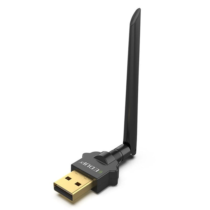 Lisslune | EDUP EP-AC1669 AC1300Mbps 2.4GHz & 5.8GHz Dual Band USB WiFi Adapter External Network Card with 2dbi Antenna