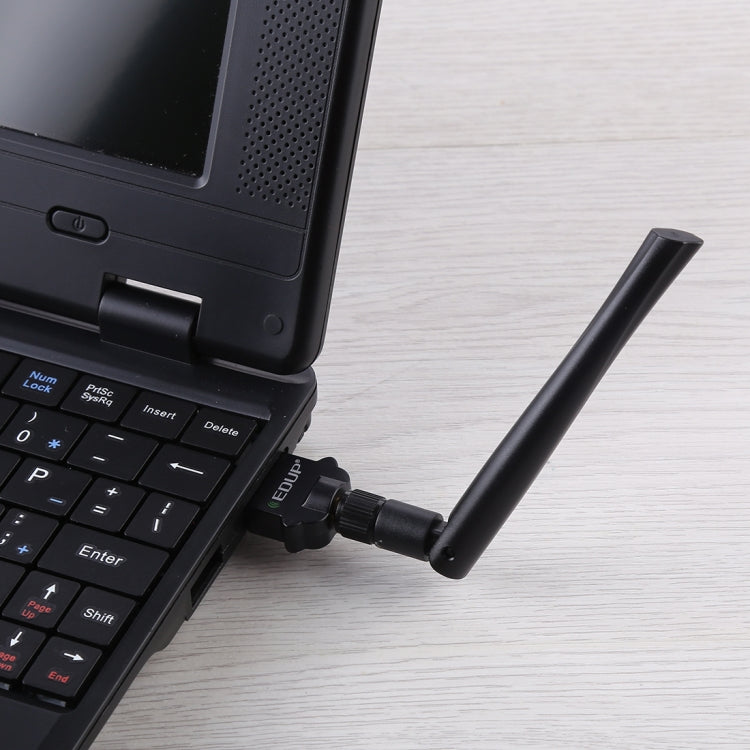 Lisslune | EDUP EP-AC1669 AC1300Mbps 2.4GHz & 5.8GHz Dual Band USB WiFi Adapter External Network Card with 2dbi Antenna