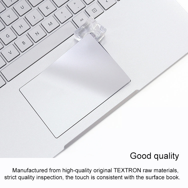 Lisslune | 4 in 1 Notebook Shell Protective Film Sticker Set for Microsoft Surface Book 2 15 Inch (Silver)