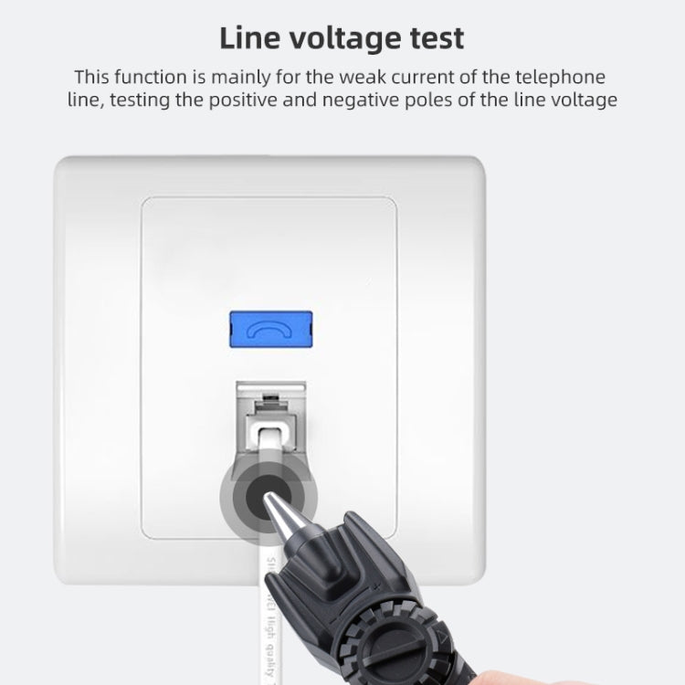 Lisslune | BENETECH GT66 RJ11 / RJ45 Multifunctional Cable Tester Line Finder Network Cable Detector