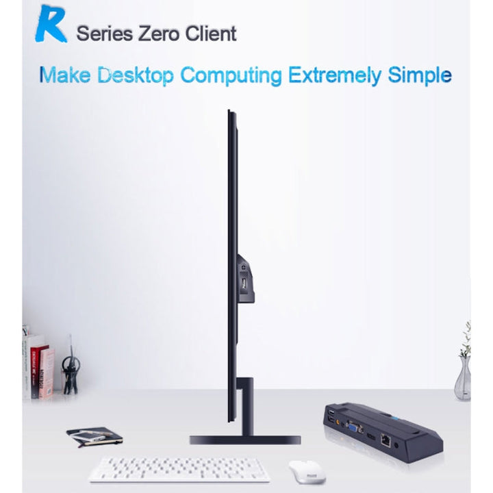 Lisslune | Zero Client R1 Mini-PC, CORTEX QUAD A9 Quad-Core up to 1.6 GHz, RAM: 1 GB, ROM: 8 GB, support HDMI, VGA, RJ45, SPK