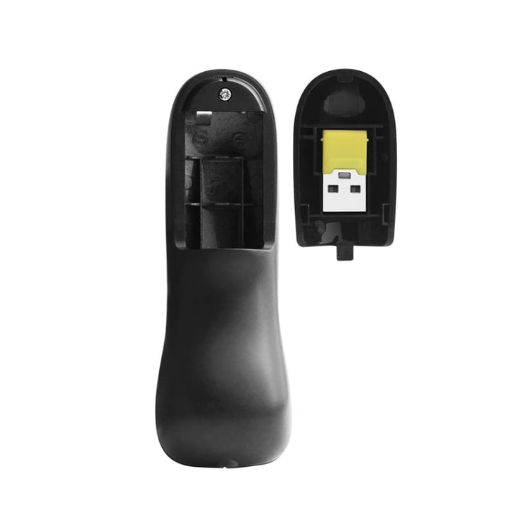 Lisslune | PR-05 2.4G Wireless 6D Gyroscope Fly Air Mouse Laser Pointer Pen Presenter for PC / Laptop Teaching Conference Lecture