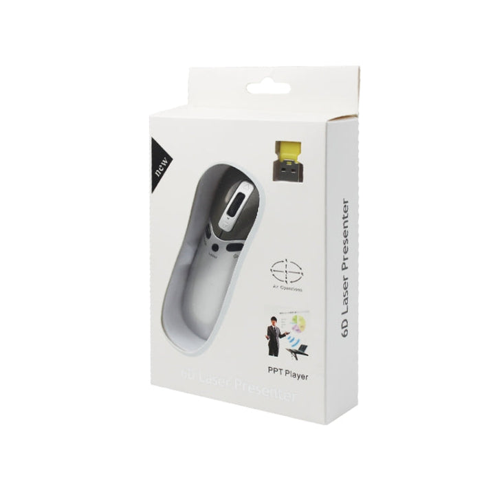 Lisslune | PR-05 2.4G Wireless 6D Gyroscope Fly Air Mouse Laser Pointer Pen Presenter for PC / Laptop Teaching Conference Lecture