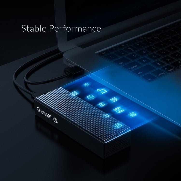 Lisslune | ORICO M2PVC3-G20-GY-BP USB3.2 20Gbps M.2 NVMe SSD enclosure