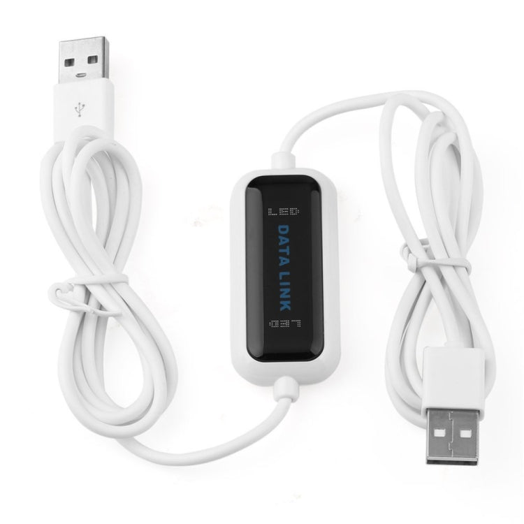 Lisslune | High-Speed USB PC-to-PC Online Share Data Link Net Direct File Transfer Bridge Cable, Length: 1.75 m