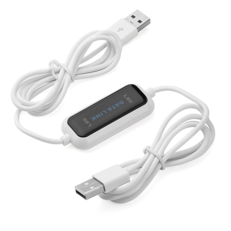 Lisslune | High-Speed USB PC-to-PC Online Share Data Link Net Direct File Transfer Bridge Cable, Length: 1.75 m