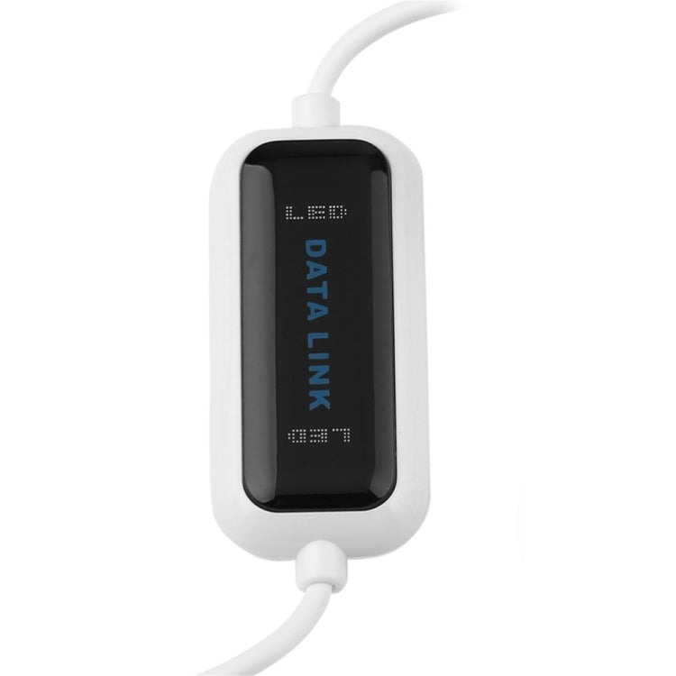 Lisslune | High-Speed USB PC-to-PC Online Share Data Link Net Direct File Transfer Bridge Cable, Length: 1.75 m