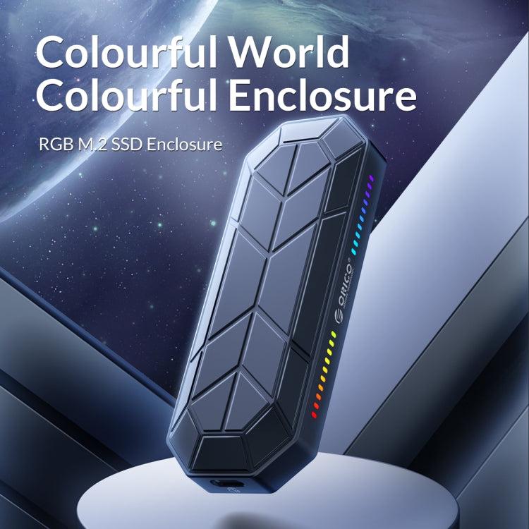 Lisslune | ORICO M2VG01-C3 RGB M.2 NVMe SSD Case