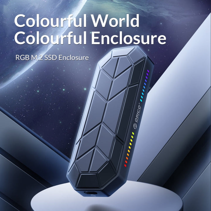 Lisslune | ORICO M2VG01-C3 RGB M.2 NVMe SSD Case