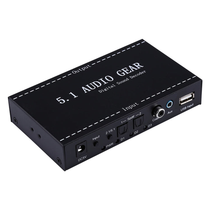 Lisslune | NK-A6L 5.1 Audio device Digital Sound Decoder, EU plug