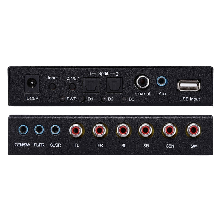 Lisslune | NK-A6L 5.1 Audio device Digital Sound Decoder, EU plug