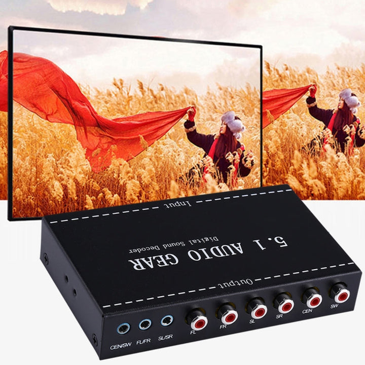 Lisslune | NK-A6L 5.1 Audio device Digital Sound Decoder, EU plug