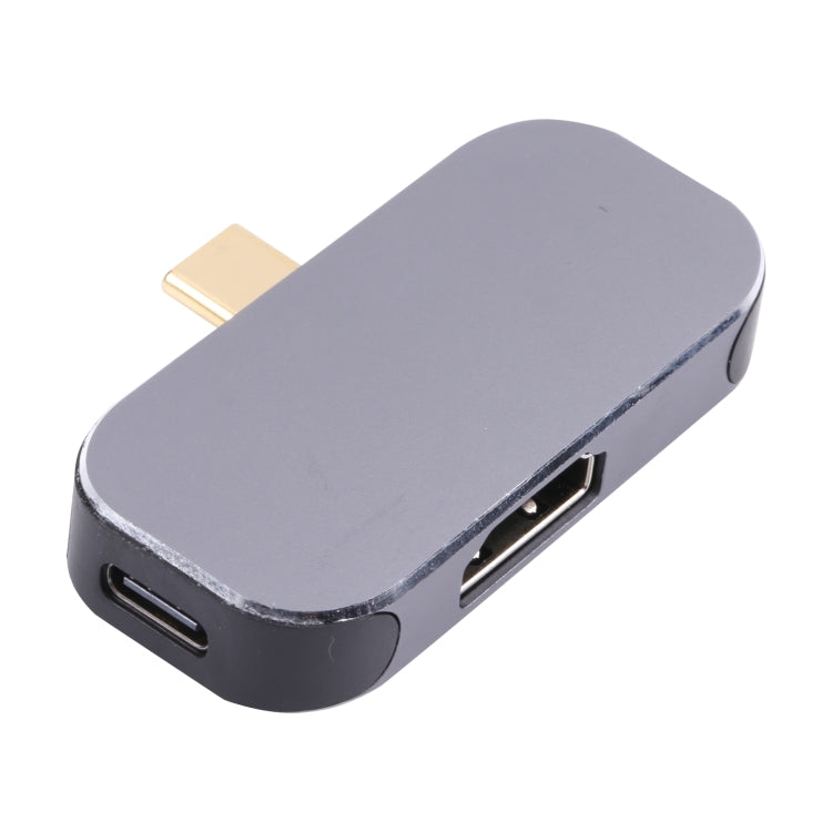 Lisslune | 3 in 1 USB-C / Type-C male to Dual USB-C / Type-C + 4K 60Hz HDMI female Adapter