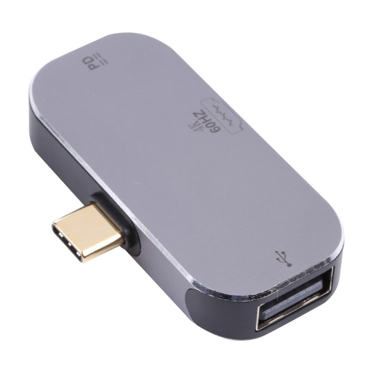 Lisslune | 3 in 1 USB-C / Type-C plug to USB-C / Type-C charging + USB + 4K 60Hz HDMI female adapter