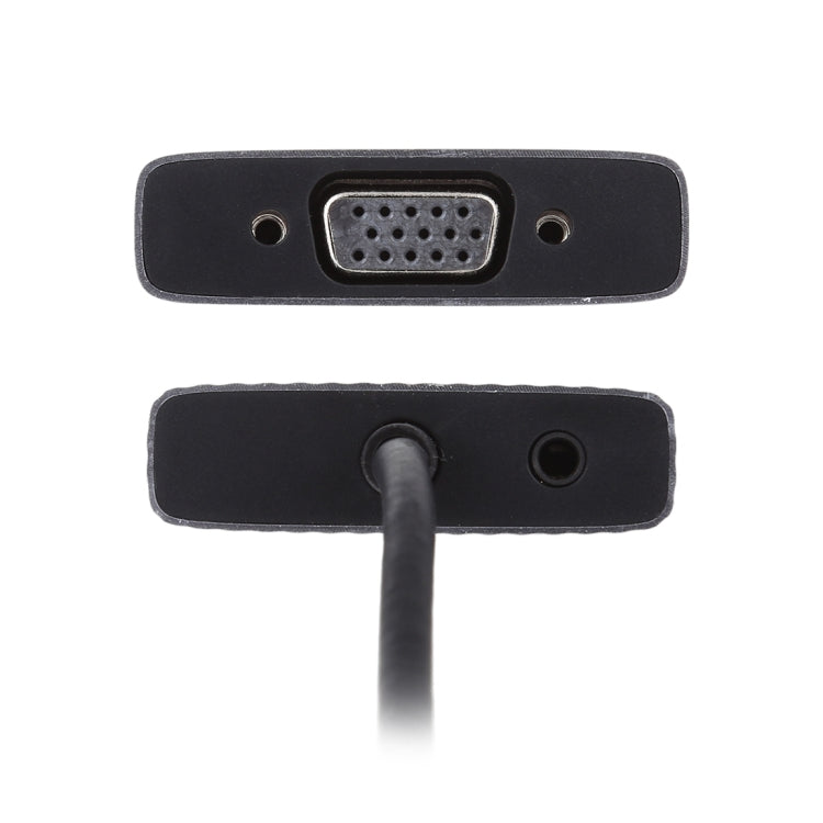 Lisslune | 7 In 1 Dual USB 3.0 + TF/SD + HDMI/VGA + 3.5mm Jack + Type-C / USB-C Multifunction USB-C Docking Station