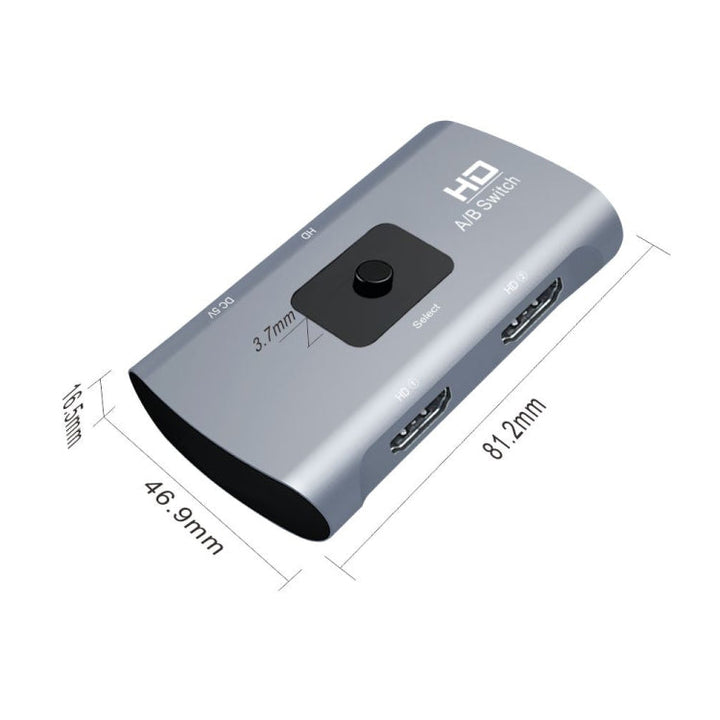 Lisslune | Z56 HD Female x 2 to USB-C / Type-C + HD Female Two-Way HD Switcher