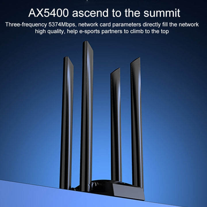 Lisslune | COMFAST CF-975AX 5400Mbps USB3.0 WiFi6 Dual Frequency Free Driver Network Adapter