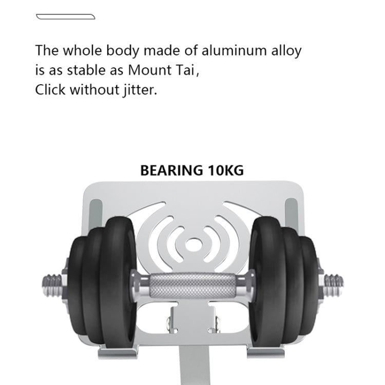 Lisslune | L-14 Aluminum Alloy Foldable Rotating Laptop/Tablet Stand (Green)