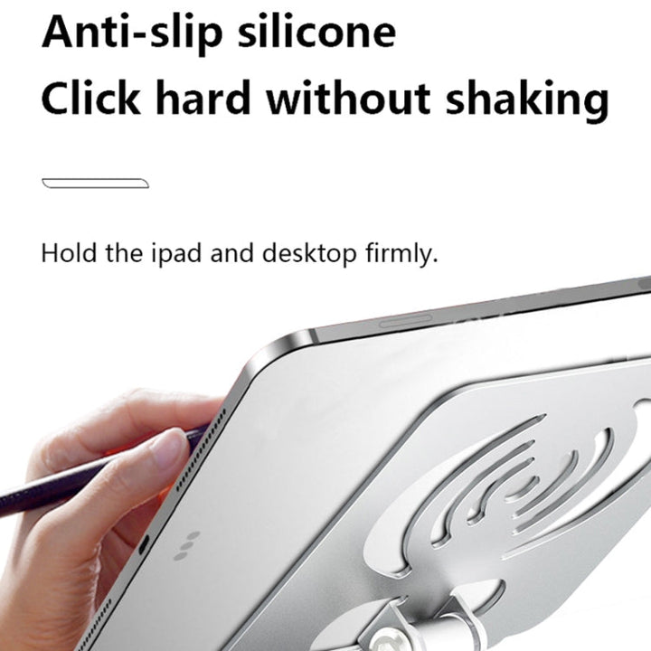 Lisslune | L-13 Aluminum alloy foldable rotating laptop/tablet stand (Gray)
