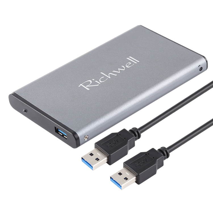Lisslune | Richwell SATA R2-SATA-160GB 160GB 2.5 inch USB3.0 Super Speed interface Mobile Hard Drive (Gray)