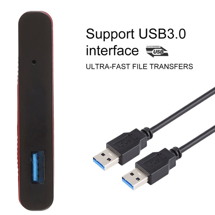 Lisslune | Richwell SATA R2-SATA-160GB 160GB 2.5 inch USB3.0 Super Speed interface Mobile Hard Drive (Red)