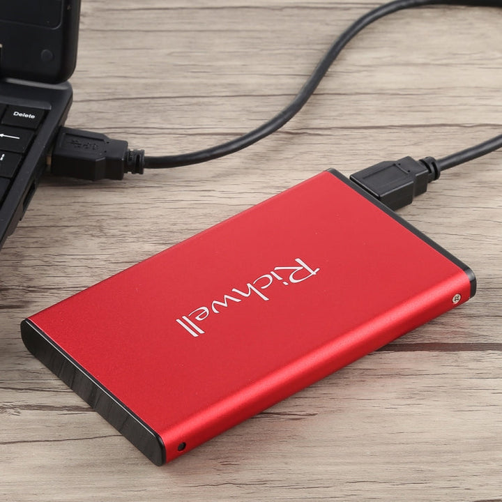Lisslune | Richwell SATA R2-SATA-250GB 250GB 2.5 Inch USB3.0 Super Speed Interface Mobile Hard Drive (Red)