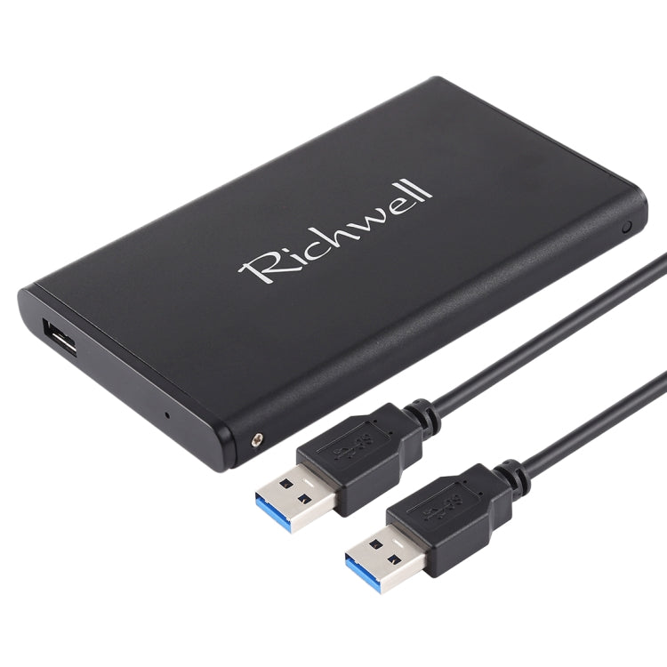 Lisslune | Richwell SATA R2-SATA-320GB 320GB 2.5 inch USB3.0 Super Speed interface Mobile Hard Drive (Black)