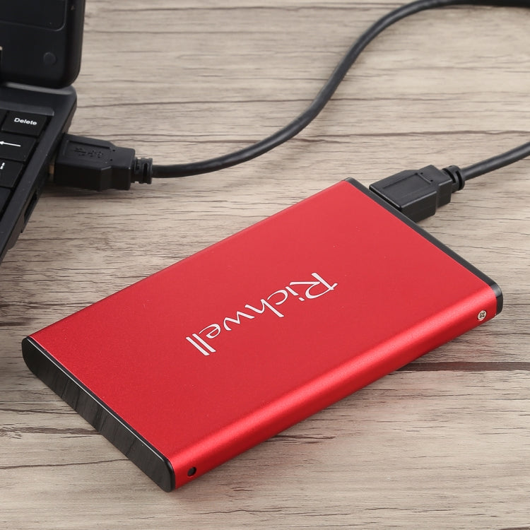 Lisslune | Richwell SATA R2-SATA-320GB 320GB 2.5 Inch USB3.0 Super Speed Interface Mobile Hard Drive (Red)