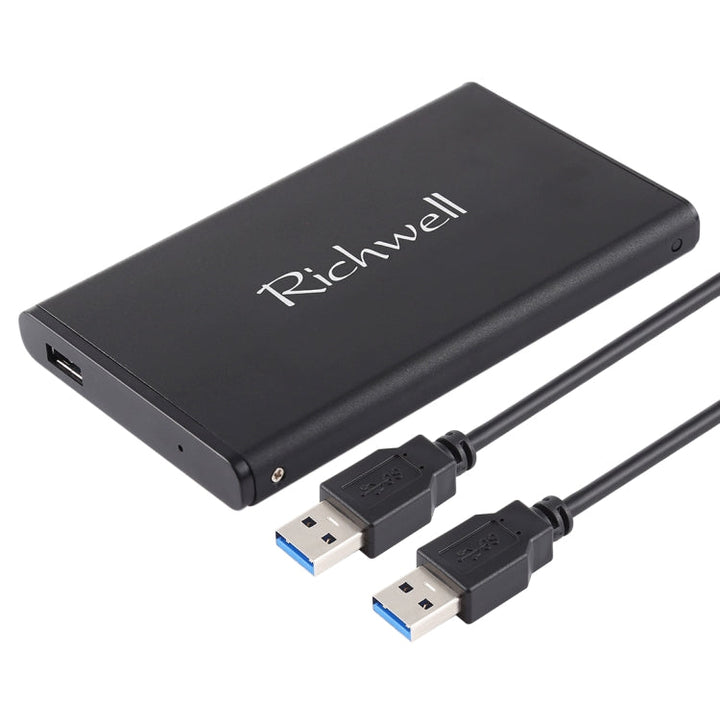 Lisslune | Richwell SATA R2-SATA-500GB 500GB 2.5 inch USB3.0 Super Speed interface Mobile Hard Drive (Black)