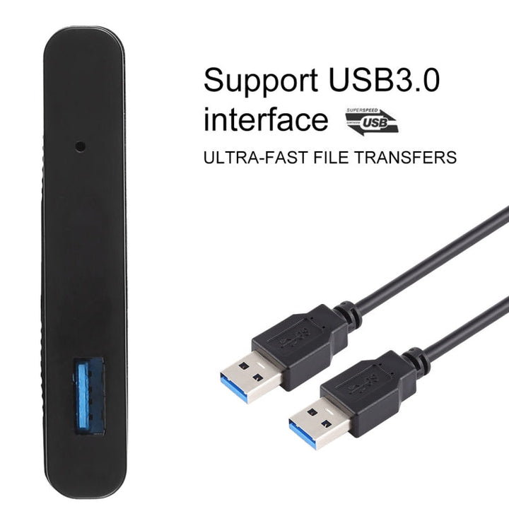 Lisslune | Richwell SATA R2-SATA-500GB 500GB 2.5 inch USB3.0 Super Speed interface Mobile Hard Drive (Black)