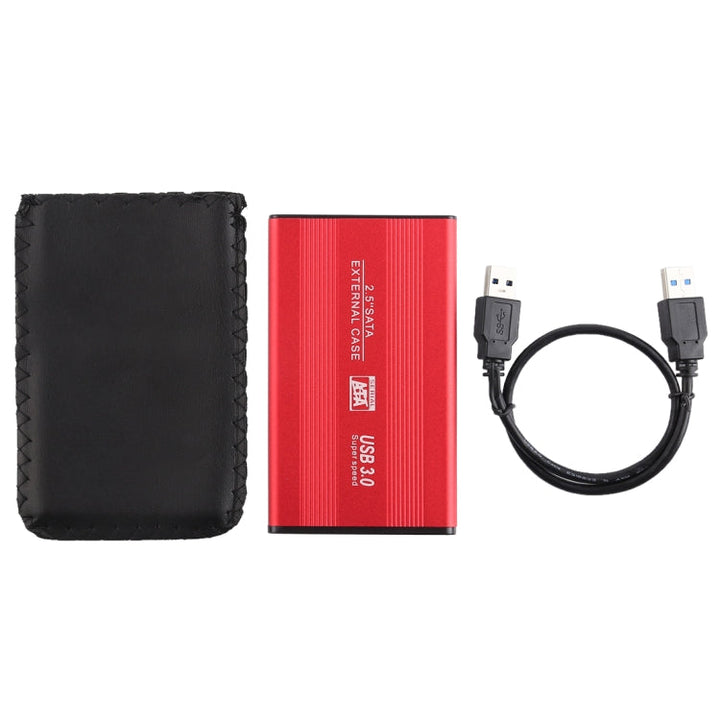 Lisslune | Richwell SATA R2-SATA-500GB 500GB 2.5 inch USB3.0 Super Speed interface Mobile Hard Drive (Red)