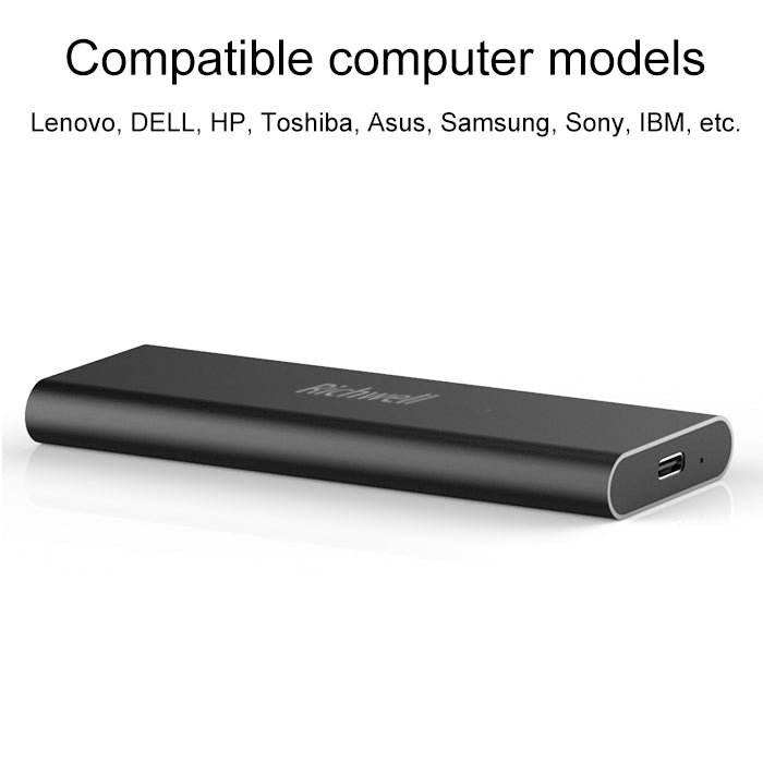 Lisslune | Richwell SSD R280-SSD-240GB 240GB Mobile Hard Drive for Desktop PC (Black)