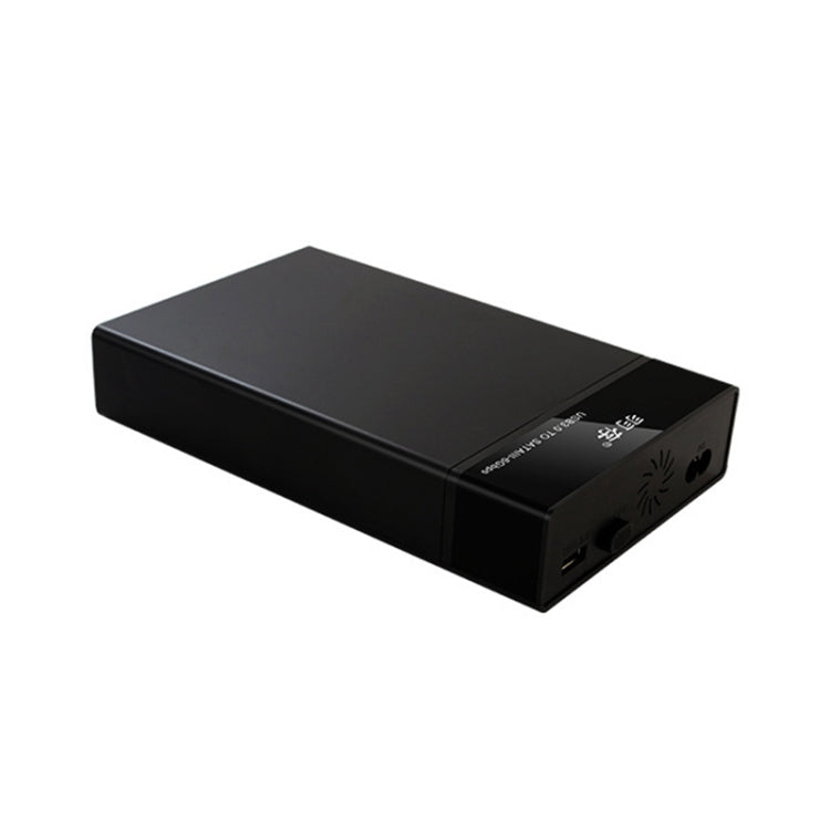 Lisslune | Universal SATA 2.5 / 3.5 Inch USB3.0 Interface External Solid State Drive Enclosure for Laptops / Desktop Computers, The maximum supported capacity: 10TB
