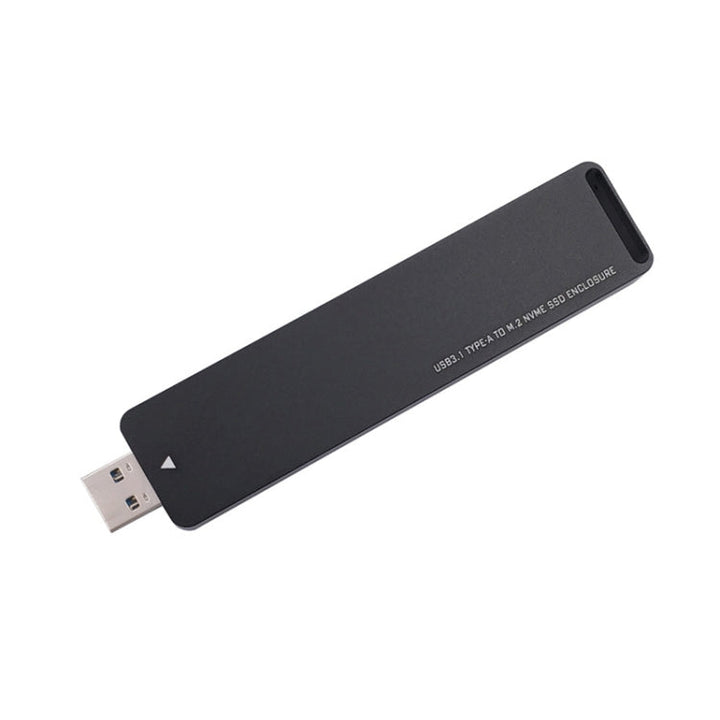 Lisslune | MSA7780 M.2 NVME PCI-E SSD to USB 3.1 Type-A Plug-in HDD Case