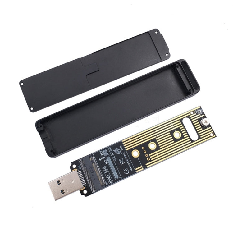 Lisslune | MSA7780 M.2 NVME PCI-E SSD to USB 3.1 Type-A Plug-in HDD Case