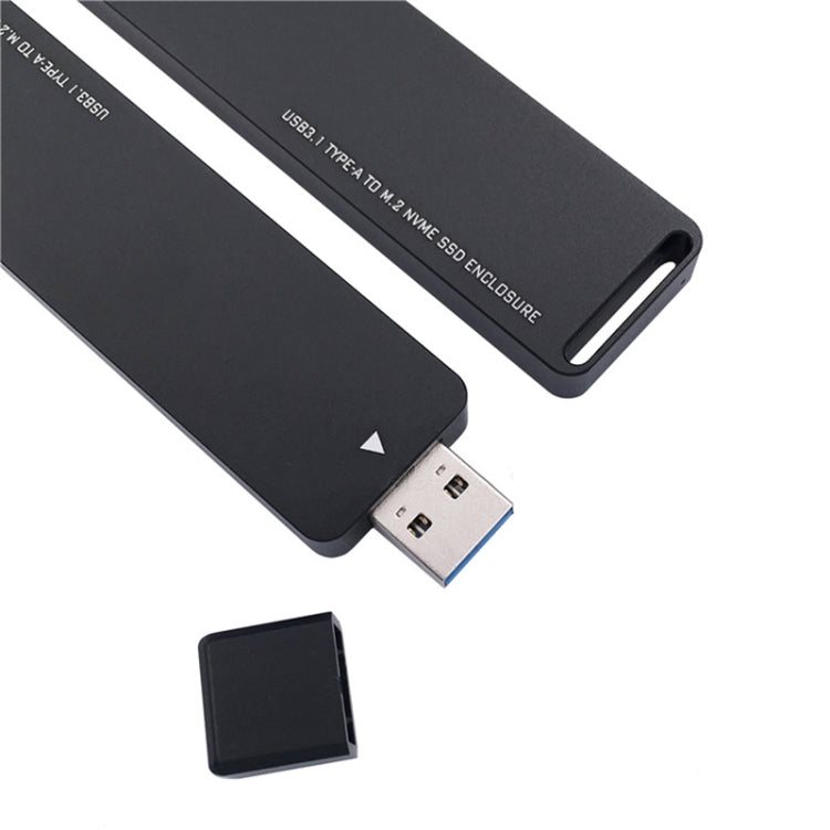 Lisslune | MSA7780 M.2 NVME PCI-E SSD to USB 3.1 Type-A Plug-in HDD Case