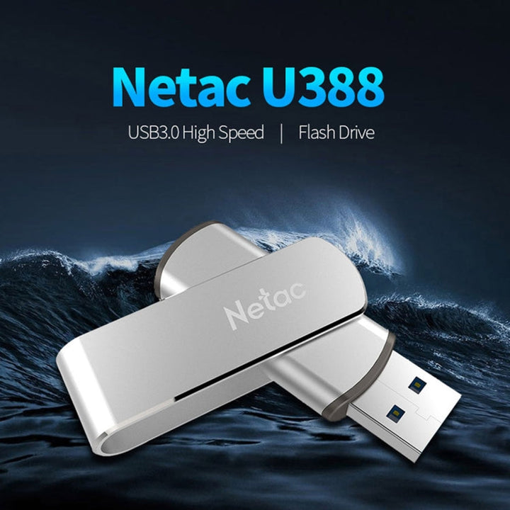 Lisslune | Netac U388 128GB USB 3.0 Twister Secure Encryption Flash Disk
