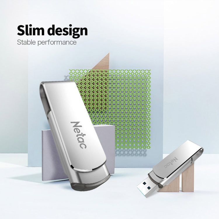 Lisslune | Netac U388 128GB USB 3.0 Twister Secure Encryption Flash Disk