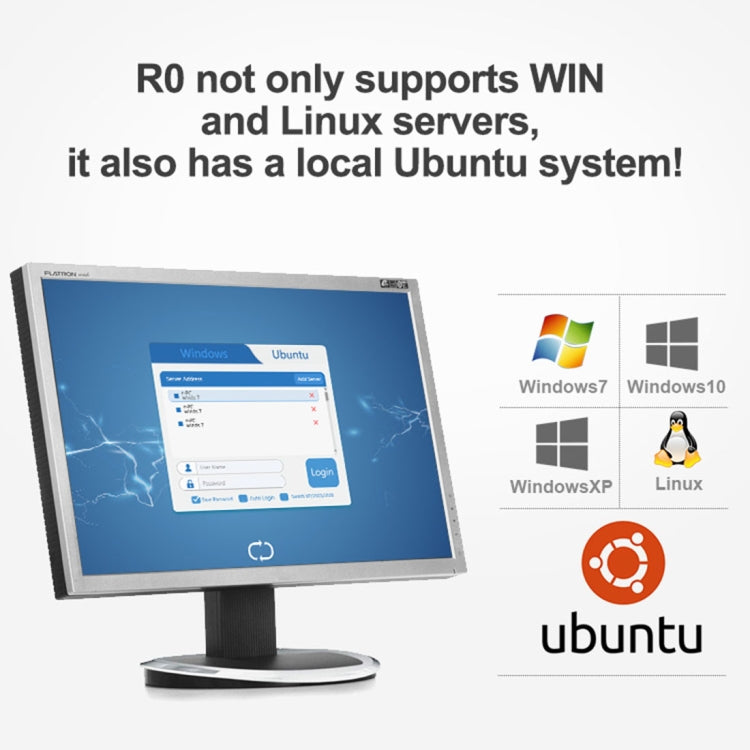 Lisslune | R0 Windows and Linux System Mini-PC, Quad-Core 1.5 GHz, RAM: 1 GB, ROM: 8 GB