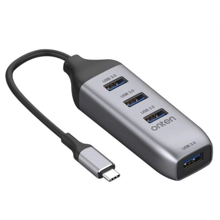 Lisslune | Onten 95118U 4 in 1 USB-C / Type-C to 4 USB 3.0 Ports Multifunctional HUB Converter Docking Station