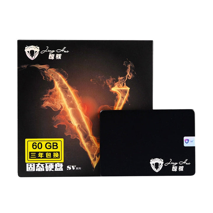 Lisslune | JingHai SV Series 2.5 Inch SATA III Solid State Drive, Flash Architecture: TLC, Capacity: 60GB