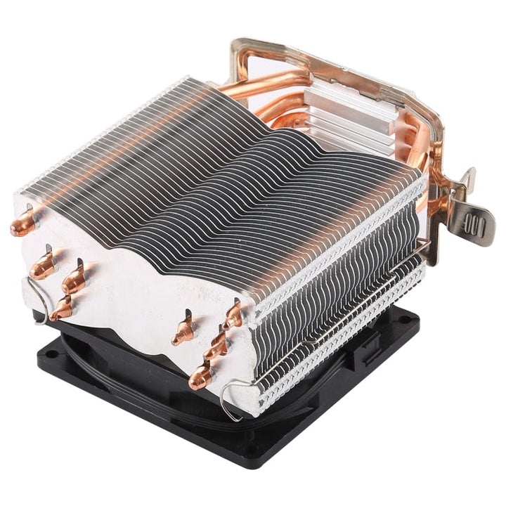 Lisslune | CoolAge L400 DC 12V 1600PRM 40.5cfm heatsink hydraulic bearing cooling fan CPU cooling fan for AMD Intel 775 1150 1156 1151 (White)