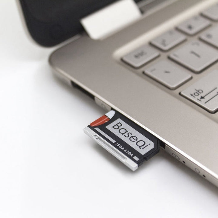 Lisslune | BASEQI Hidden Aluminum Alloy SD Card Case for Lenovo YOGA 2 Pro Laptop