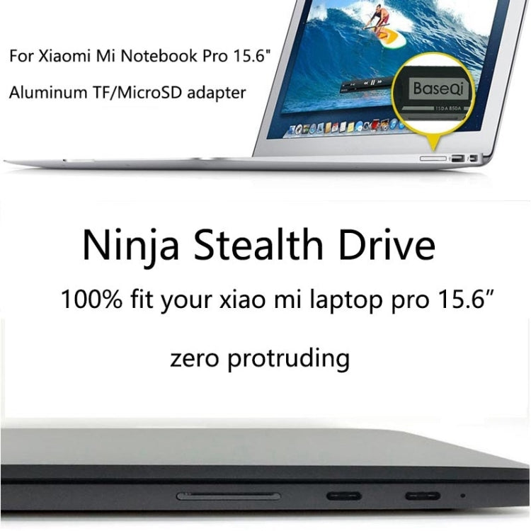 Lisslune | BASEQI Hidden Aluminum Alloy SD Card Case for Xiaomi Pro 15.6 Inch GTX1060 Laptop