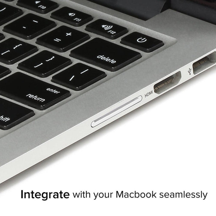 Lisslune | BASEQI Hidden Aluminum Alloy SD Card Case for MacBook Air 13.3 Inch Laptops