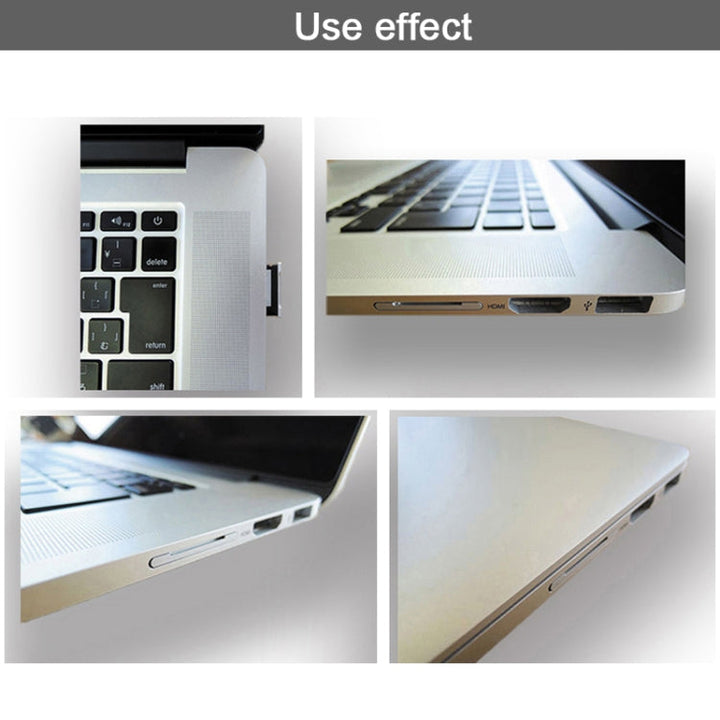 Lisslune | BASEQI Hidden Aluminum Alloy SD Card Case for MacBook Air 13.3 Inch Laptops