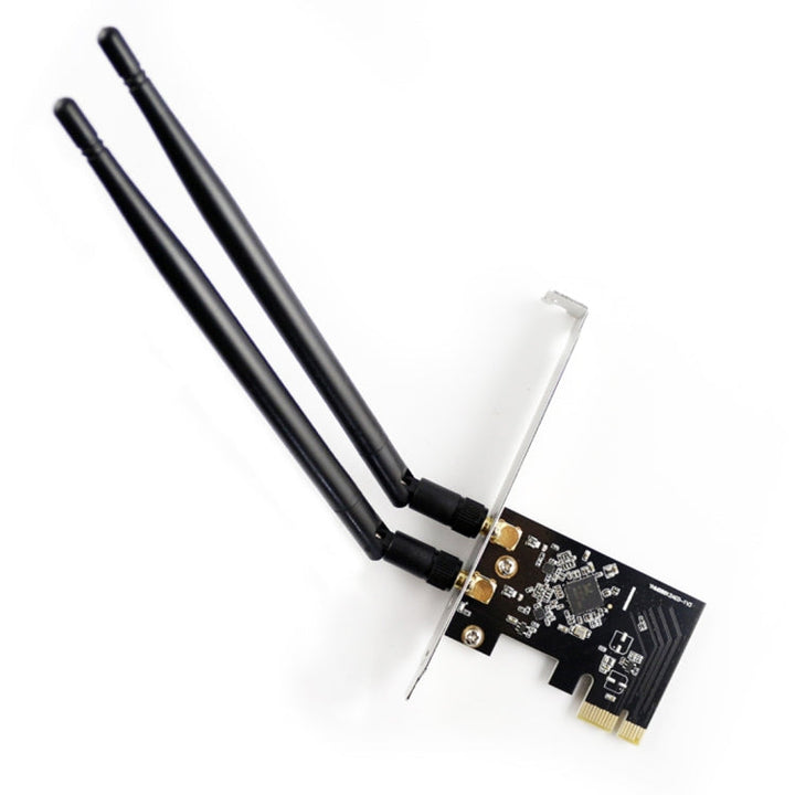 Lisslune | EDUP EP-9607 1200Mbps Dual-Band PCI-E Express Wireless Adapter Network Card with 2 x 6dBi Antennas