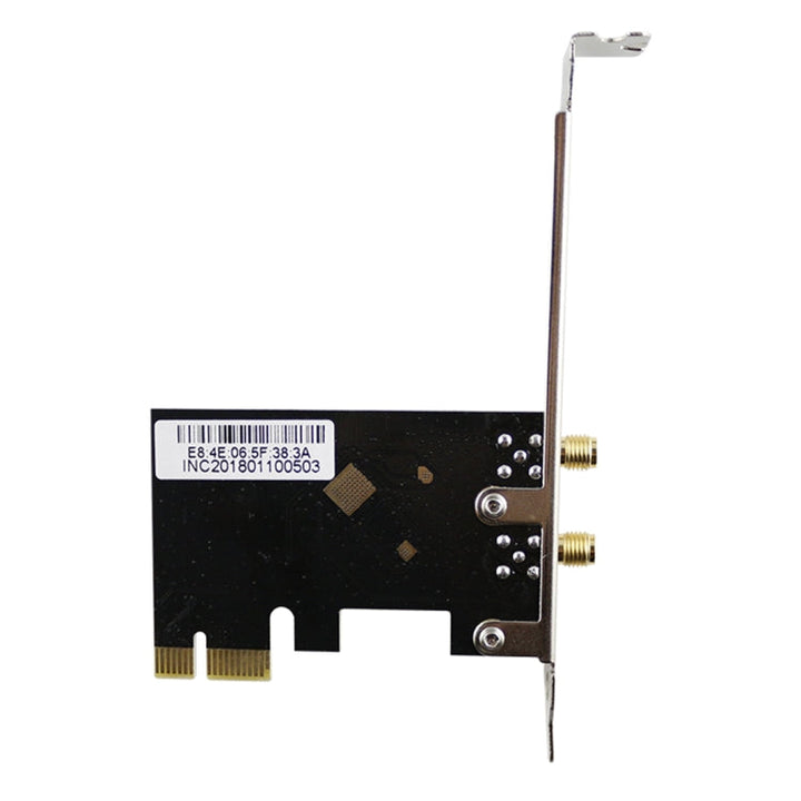 Lisslune | EDUP EP-9607 1200Mbps Dual-Band PCI-E Express Wireless Adapter Network Card with 2 x 6dBi Antennas