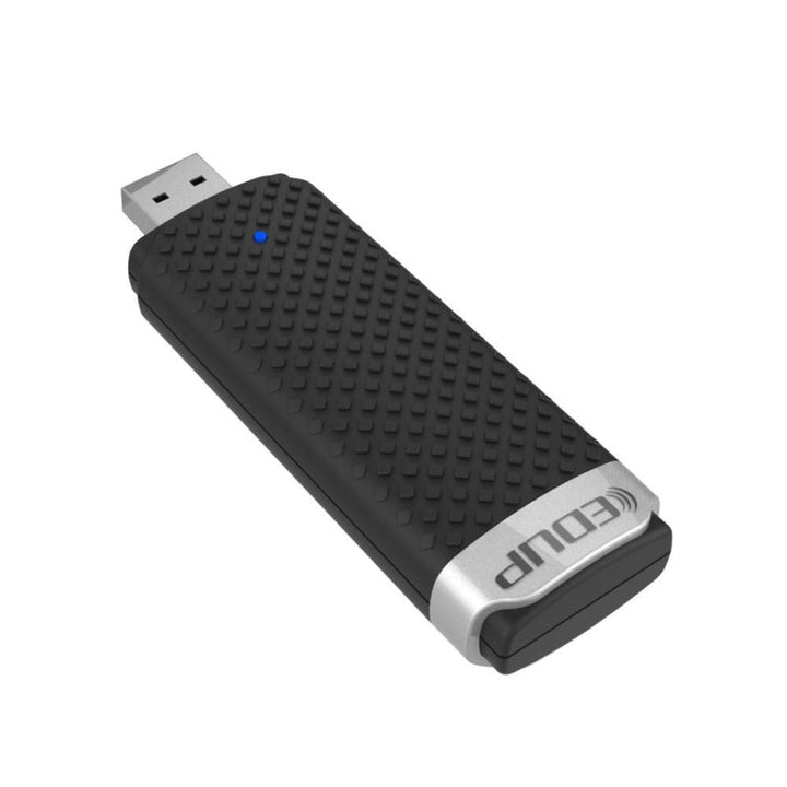 Lisslune | EDUP EP-AC1609 1200Mbps High-Speed USB 3.0 WiFi Adapter Receiver Ethernet Adapter with 1 m Extension Cable and Base
